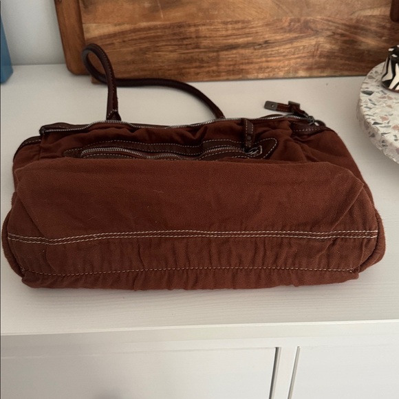 Sissi Rossi Brown Leather Tote Bag - Picture 16 of 16